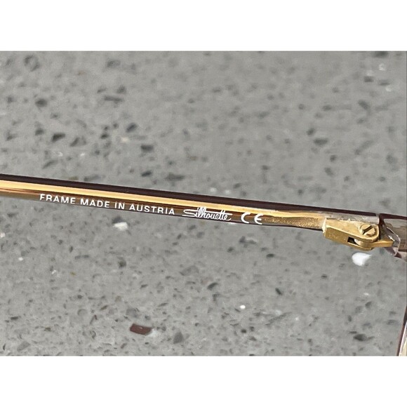 Silhouette Eyeglasses Frames ONLY SPX M1912/27 6053 Brown Austria 55-13 135 - Picture 9 of 15